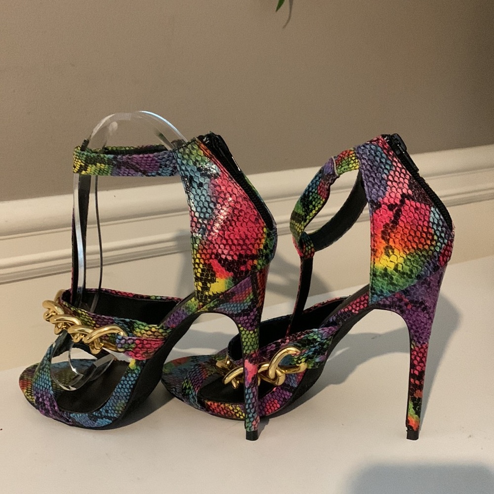Steve Madden Stag Multi Snake Print With Chain - image 7